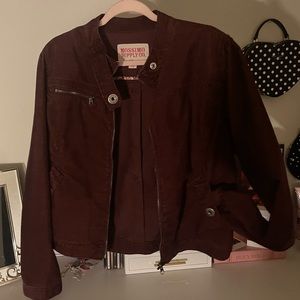 Vintage Mossimo Supply Co. Corduroy Bomber Jacket